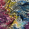 Digital Print Cotton Fabric Rainbow Leopard Cotton Woven Fabric Leopard 100% Cotton Fabric